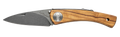 Couteau pliant le Gaulois – lame Carbonox ultra-tranchante 90mm – manche bois – fabriqué en France - vue de face.